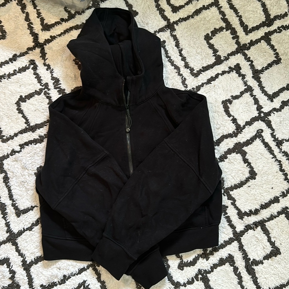 Lululemon Cropped Scuba Halfzip